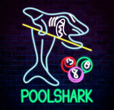 Custom Pool Shark Billiards Neon Sign for Game Room Billiards Hall Garage Sign for Wall Decor Man Cave Neon Sign Bar